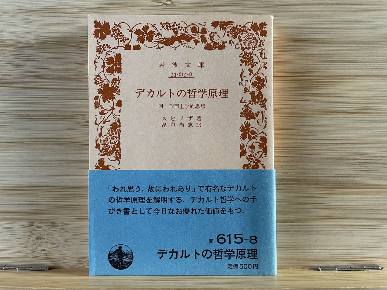 スピノザ『デカルトの哲学原理 －附 形而上的思想－』